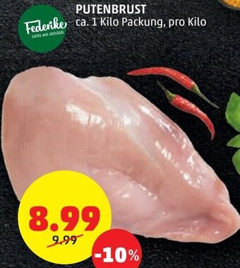 PENNY Putenbrust 1 kilo Angebot
