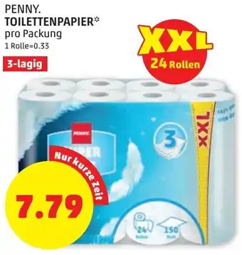 PENNY Penny. Toilettenpapier Angebot