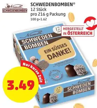 PENNY Niemetz Schwedenbomben 216 g Angebot