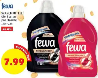 PENNY Fewa Waschmittel 46WG Angebot