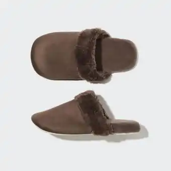 Fleece slippers