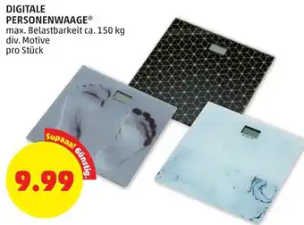 PENNY Digitale Personenwaage 150 kg Angebot