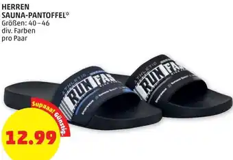 PENNY Herren Sauna-Pantoffel 40-46 Angebot