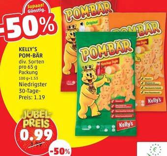 PENNY Kelly's Pom-Bär 65 g Angebot