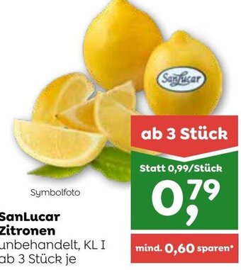 ADEG SanLucar Zitronen Angebot