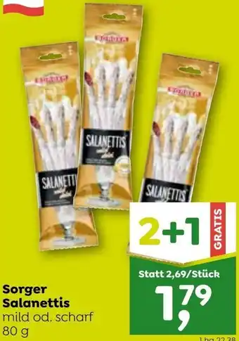 ADEG Sorger Salanettis 80g Angebot