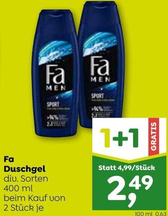 ADEG Fa Duschgel 400 ml Angebot