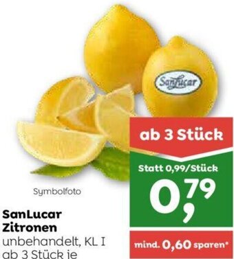 ADEG SanLucar Zitronen Angebot