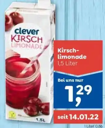 ADEG clever Kirsch-limonade 1,5 Liter Angebot