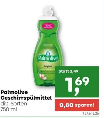ADEG Palmolive Geschirrspülmittel 750 ml Angebot