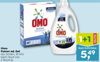 Omo Pulver od. Gel