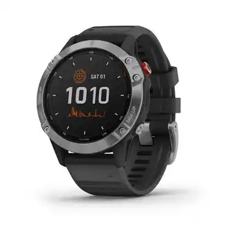 Gps-multisportuhr fenix 6 solar silber