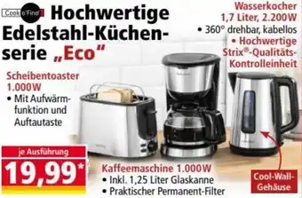 Norma Cook o Fino Hochwertige Edelstahl-Küchenserie,, Eco" Angebot