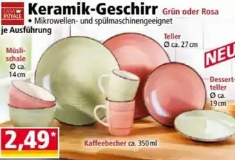 Norma Casa Royale Keramik-Geschirr Angebot