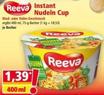 Norma Reeva Instant Nudeln Cup 400ml Angebot