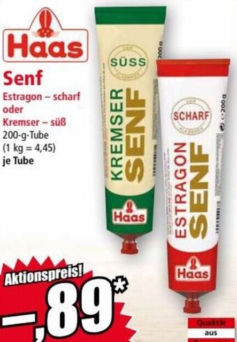 Norma Haas Senf Angebot