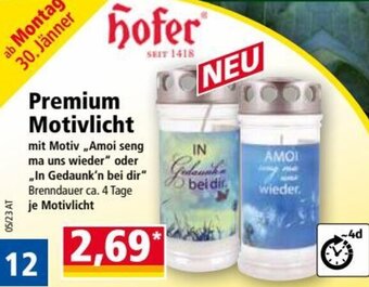 Norma hofer Premium Motivlicht Angebot
