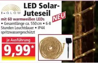Norma I-Glow LED Solar-Juteseil Angebot