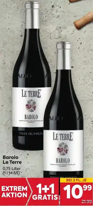 Billa Barolo Le Terre 0,75 Liter Angebot