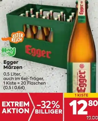 Billa Egger Märzen 0,5l Angebot