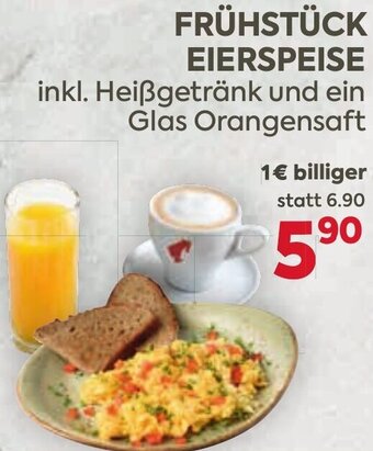 Billa Frühstück Eierspeise Angebot