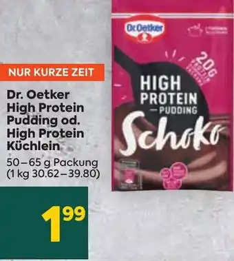 Billa Dr. Oetker High Protein Pudding od. High Protein Küchlein 50-65 g Angebot