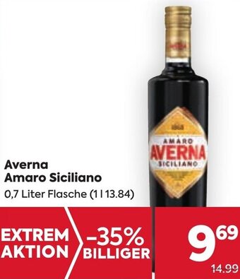 Billa Averna Amaro Siciliano 0,7 Liter Angebot
