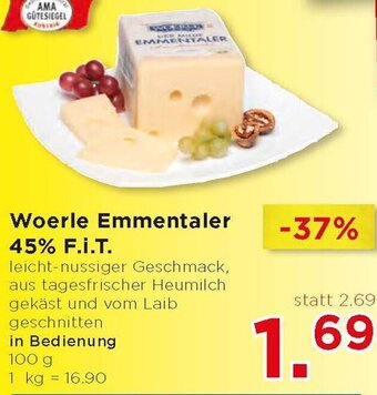 Unimarkt Woerle Emmentaler 45% F.i.T. Angebot