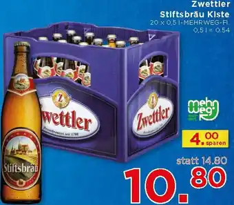 Unimarkt Zwettler Stifsbräu Kiste 20 x 0,5L Angebot