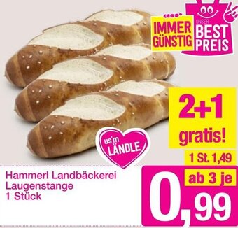 Sutterlüty Hammerl Landbäckerei Laugenstange 1 Stk. Angebot