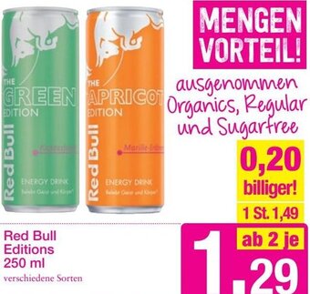 Sutterlüty Red Bull Editions 250 ml Angebot