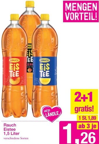 Sutterlüty Rauch Eistee 1,5 Liter Angebot