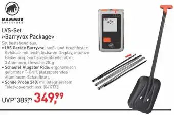 Intersport Mammut LVS-Set Barryvox Package Angebot