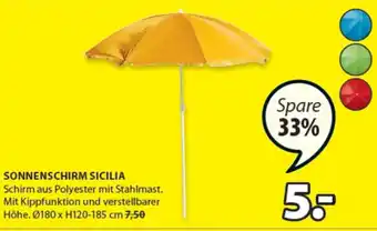 JYSK Sonnenschirm Sicilia Angebot