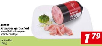 Nah&Frisch Moser Krakauer geräuchert 100g Angebot