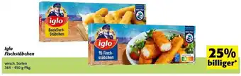 Nah&Frisch Iglo Fischstäbchen 364-450 g Angebot