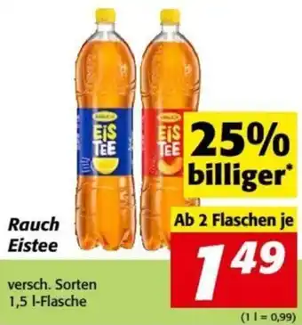 Nah&Frisch Rauch Eistee 1,5 Liter Angebot