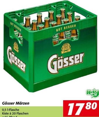 Nah&Frisch Gösser Märzen 0,5 Liter Angebot