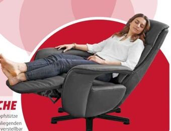 Polstermöbel Fischer Relaxsessel leder Angebot
