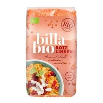 Billa Bio rote linsen Angebot