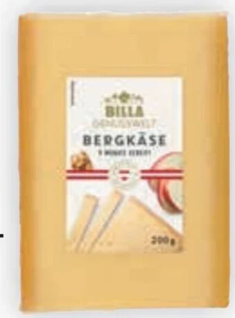 Billa Bergkäse Angebot