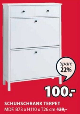 JYSK Schuhschrank Terpet Angebot