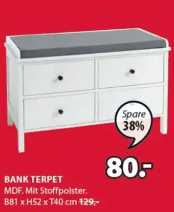 JYSK Bank Terpet Angebot