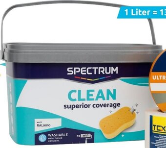 Action Spectrum Abwaschbare Wandfarbe 3L Angebot