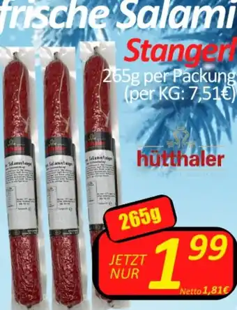 Wurstico Frische Salami 265g Angebot
