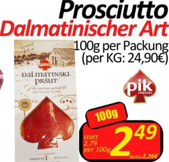 Wurstico Prosciutto 100g Angebot