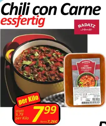 Wurstico Chili con Carne per kilo Angebot