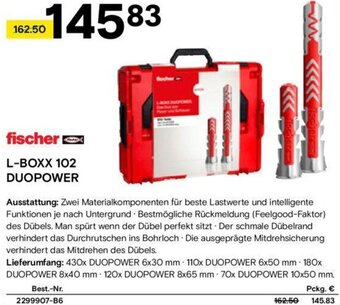 Conrad fischer L-BOXX 102 Duopower Angebot