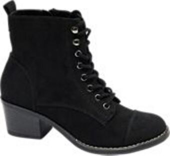 Deichmann Schnürstiefeletten in schwarz Angebot
