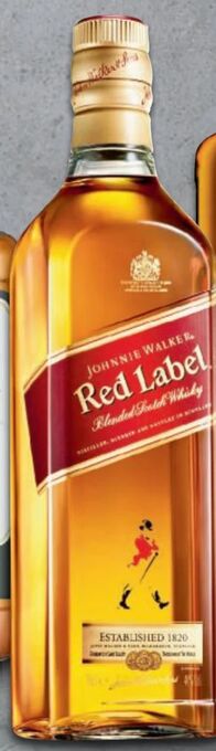 Metro Red label blended scotch whisky Angebot